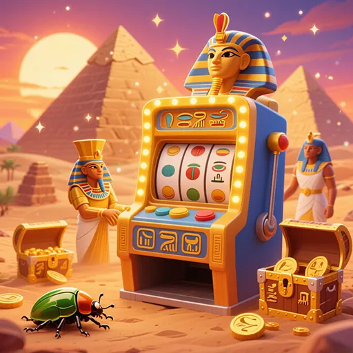 Slots do Antigo Egito na 79m