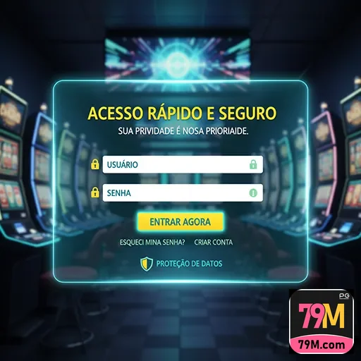 Tela de suporte com regras e proteção da conta 79m.com